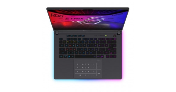 Лаптоп Asus Strix G16 G615LM-S5076, Intel Ultra 9 275HX 2.7 GHz (36MB Cache, up to 5.4 GHz, 24 cores),16.0 WQXGA(2560X1600),16:10 Bend+500nits, AG,240Hz,DDR5 32GB ( 16GB DDR5-5600 SO-DIMM *2 ) ,1TB , RTX 5060  8GB GDDR7,Wi-Fi 7 ,Backlit Kbd 1-Zone, Eclips-4