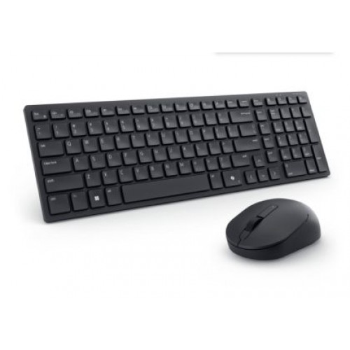 Комплект Dell Pro Compact Silent Keyboard and Mouse - KM555 - US International (QWERTY)