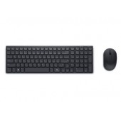 Комплект Dell Pro Compact Silent Keyboard and Mouse - KM555 - US International (QWERTY)