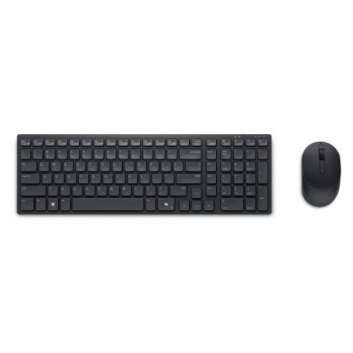 Комплект Dell Pro Compact Silent Keyboard and Mouse - KM555 - US International (QWERTY)-1