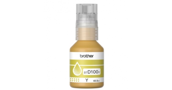 Консуматив Brother BT-D100Y Yellow Ink Bottle