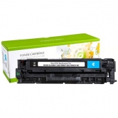 Тонер касета универсална Static Control Cyan HP no. 304A CC531A CRG-718C SUPER PREMIUM Съвместим консуматив, стандартен капацитет 2 800 стр.