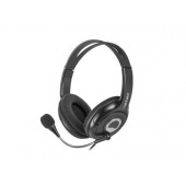 Слушалки Natec Headset Bear 2 With Microphone Black