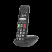 Безжичен DECT телефон Gigaset E290 - черен