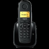 Безжичен DECT телефон Gigaset A180 - черен