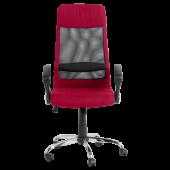 Президентски офис стол Carmen 6183 - бургунди