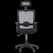 Президентски офис стол Carmen 7548 - черен