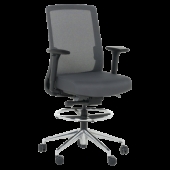 Eргономичен стол PAROW - сив