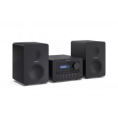 Аудио система Sharp Audio Systems XL-B514(BK), HI-FI MICRO SYSTEM, 40W (peak), FM radio with RDS,  Bluetooth v5.0, CD player, USB MP3 playback, 3.5mm Headphone jack / line-out, wooden speaker, Black