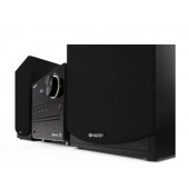 Аудио система Sharp Audio Systems XL-B512(BK), HI-FI MICRO SYSTEM, 45W total max power output, FM PLL tuner, Bluetooth v5.0, CD player, USB, 3.5mm Aux-in / line-in, wooden speaker, Black