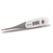 Термометър Beurer FT 16/1 clinical thermometer, Contact-measurement technology, Display in °C, Result after just 10 sec, Protective cap; Waterproof, white