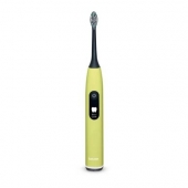 Електрическа четка за зъби Beurer SC 50 splashy lemon Electric Sonic Toothbrush, up to 80,000 mov/min, 5 cleaning programs: Clean, Sensitive, Polish, Gum Care, Whiten, Pressure sensor , 2-min. timer, Incl. 2 toothbrush heads and magnetic charging plate, 2