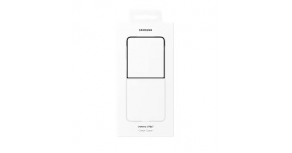 Калъф Samsung Z Flip7 Clear Case Transparent-4