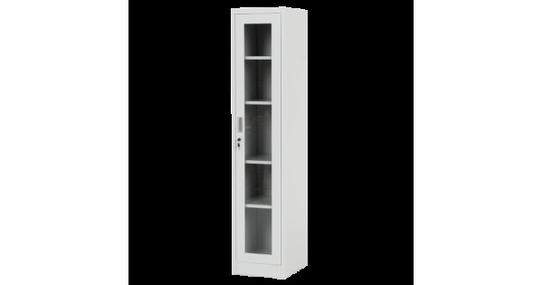 Метален шкаф Carmen CR-1001 GR - сив-4