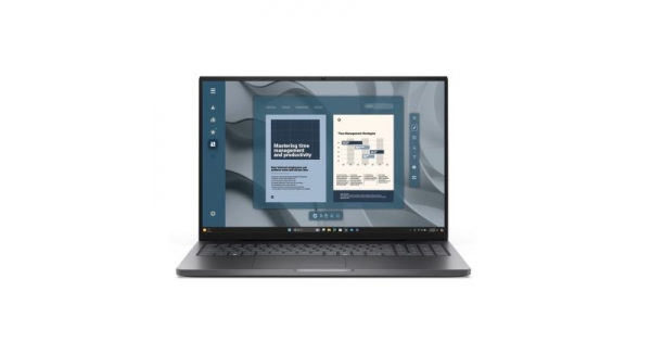 Лаптоп Dell Pro 16 PC16255, AMD Ryzen 5 PRO 230 (22 MB, 6C, up to 4.9 GHz, 16 TOPS NPU), 16.0