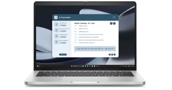 Лаптоп Dell Pro 14 Plus PB14255, AMD Ryzen 5 220 (22 MB cache, 6 cores, up to 4.9 GHz), 14