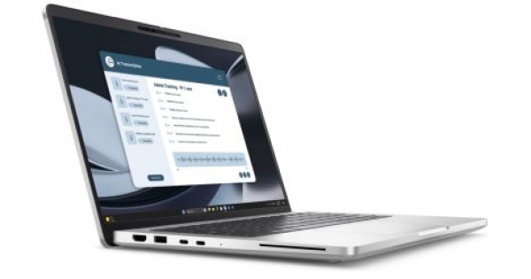 Лаптоп Dell Pro 14 Plus PB14255, AMD Ryzen 5 220 (22 MB cache, 6 cores, up to 4.9 GHz), 14