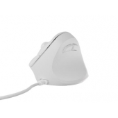 Мишка Natec Vertical Mouse Crake 2 Pro 12800DPI Optical White