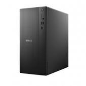 Настолен компютър Dell Tower ECT1250, Intel Core i5 14400 (20 MB cache, 10 Cores,up to 4.7GHz), 8GB, 8GBx1, DDR5, 4800MT/s, 512GB SSD PCIe M.2, Intel UHD Graphics 730, Wi-Fi 6, Keyboard&Mouse, 180W,  Ubuntu, 3Y BO