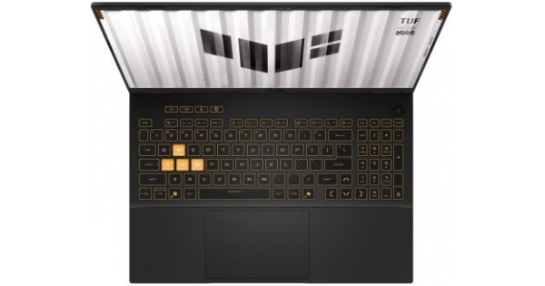 Лаптоп Asus TUF F16 FX608JMR-RV024,Intel i7 14650HX 2.2 GHz (30MB Cache, up to 5.2 GHz, 16 cores, 24 Threads)16.0  WUXGA 1920X1200 16:10 Bend+300nits, AG,165z,16GB DDR5 5600 so-dim ,1TB PCIe 4.0,RTX 5060 8GB GDDR7, Wi-Fi 6e,Backlit Chiclet Keyboard 1-Zone-5