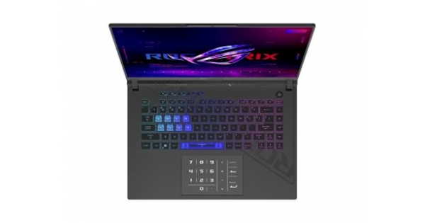Лаптоп Asus Strix G16 G614PR-RV022W, AMD Ryzen  9 7945HX ( 64MB L3 cache, up to 5.2 GHz), 16.0  WUXGA 1920X1200 Anti-Glare, 165Hz,DDR5 32GB,1TB , RTX5070  Ti 12GB,Wi-Fi 7 ,Backlit Chiclet Keyboard 4-Zone RGB, Wi-Fi 7 ,Backlit Chiclet Keyboard RGB, Widnows-1