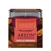 Ароматна свещ Ареон Ябълка и Канела 120 g