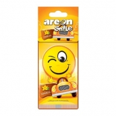 Ароматизатор за кола Ареон Smile Ванилия, хартиен