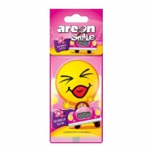 Ароматизатор за кола Ареон Smile Дъвка, хартиен
