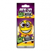 Ароматизатор за кола Ареон Smile Бевърли Хилс, хартиен