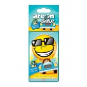 Ароматизатор за кола Ареон Smile Лятна Мечта, хартиен