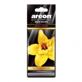 Ароматизатор за кола Ареон Мон Черна Ванилия, хартиен
