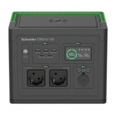 Преносима захранваща станция Schneider OffGrid Portable Power Station 730, 738Wh Lithium-ion, 2 Schuko, Sinewave