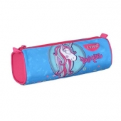 Несесер Lared Еднорог Без пълнеж, цилиндър с един цип 21.5x6x6 cm