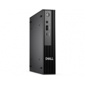 Настолен компютър Dell Pro Micro QCM1250, Intel Core Ultra 5 235 (13 TOPS NPU, 14 cores, up to 5.0GHz), 16 GB: 1 x 16 GB, DDR5, up to 5600 MT/s, 512GB SSD, Integrated Graphics, Wi-Fi 6E, Bulgarian Keyboard&Mouse, 90W, Win 11Pro, 3Y PS
