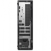 Настолен компютър Dell Pro Slim QCS1255, AMD Ryzen 5 8600G (16 TOPS NPU, 6 cores, up to 5.0GHz), 16 GB: 2 x 8 GB, DDR5, up to 4800 MT/s, 512GB SSD, Integrated Graphics, Wi-Fi 6, Bulgarian Keyboard&Mouse, 180W, Win 11 Pro, 3Y PS