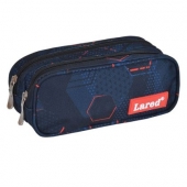 Несесер Lared Grunge Без пълнеж, двоен с два ципа 20.5x7x9 cm