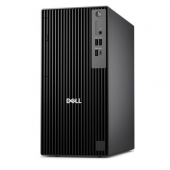 Настолен компютър Dell Pro Tower Plus QBT1250, Intel Core Ultra 7 265 (13 TOPS NPU, 20 cores, up to 5.3GHz), 16GB: 1 x 16GB, DDR5, up to 5600 MT/s, 512GB SSD, Integrated Graphics, 8x DVD+/-RW, Bulgarian Keyboard&Mouse, 260W, Ubuntu, 3Y PS