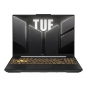 Лаптоп Asus TUF F16  FA607NUG-RL117,AMD Ryzen 7 ( R7 6C H) 16.0  WUXGA(1920X1200) 16:10 Bend+300nits AG,144 Hz,16GB DDR5 4800 Mhz(2*8),512 GB M.2 SSD,RTX 4050 6GB GDDR6,Wi-Fi 6(802.11ax),Backlit Chiclet Keyboard 1-Zone RGB, no OS, Mecha Gray