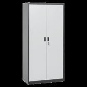 Метален шкаф за инструменти Carmen CR-1226 L SAND - черен-сребърен