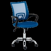 Работен офис стол Carmen 7050-1 LUX - син