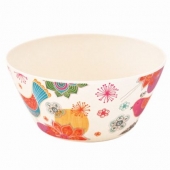 Еко купа от бамбук кръгла Бохо M