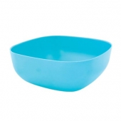 Еко купа от бамбук квадратна M Син