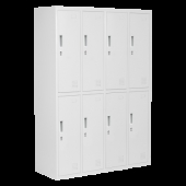 Метален шкаф Carmen CR-1276 J - сив