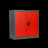 Метален шкаф Carmen CR-1239 E J SAND - червен-графит