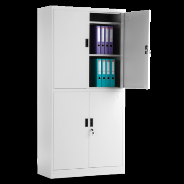 Метален шкаф CARMEN CR-1246 J - сив-1