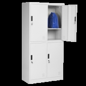 Метален шкаф Carmen CR-1251 J - сив