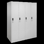 Метален шкаф Carmen CR-1242-4 J - сив Метален шкаф Carmen CR-1242-4 J - сив