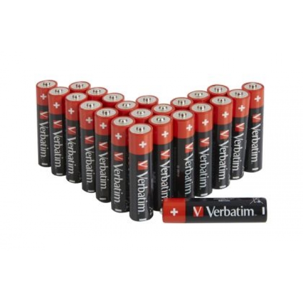Батерия Verbatim ALKALINE BATTERY AA 24 PACK (BOX)-2