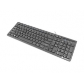 Клавиатура Natec Keyboard Discus 2 SLIM US Layout Black