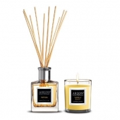 Подаръчен комплект Ареон Парфюм 150 ml Ванилия + свещ 120 g Черна Ванилия